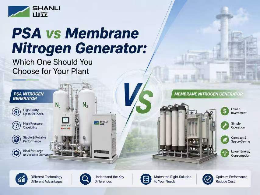 PSA vs Membrane Nitrogen Generator: Which One Should You Choose for Your Plant